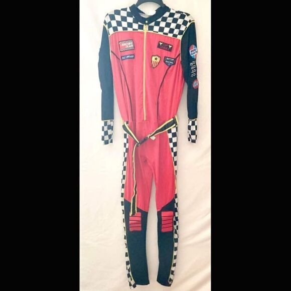 NWOT Adult’s M Racy Driver Halloween Costume - Picture 3 of 12